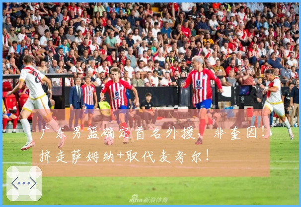 广东男篮确定首名外援，非奎因！挤走萨姆纳+取代麦考尔！